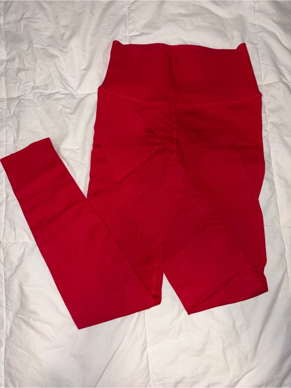 Fabletics Bright Red High-Waist Leggings